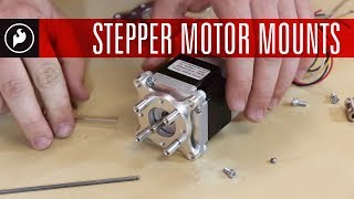 Stepper Motor Mounts for Actobotics [upl. by Giralda]