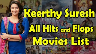 Keerthy Suresh Hits and Flops Movies ListKeerthy Suresh All Hits amp Flops Movies ListPenguin Movie [upl. by Eet]