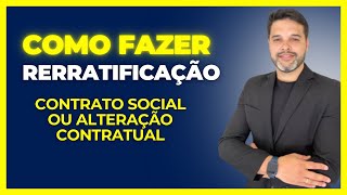 COMO FAZER UMA RERRATIFICAÇÃO [upl. by Oaht453]