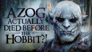 The Real Story of Azog the Defiler  Book vs Film Azog [upl. by Consalve]