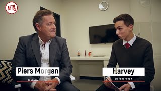 Piers Morgan violates Harvey [upl. by Greenstein257]