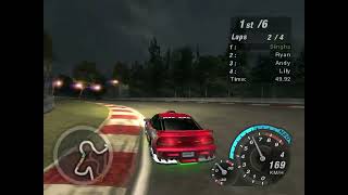 Need For Speed Underground 2  Bayview Speedway Track 3  Nissan 240SX S13 [upl. by Lily]