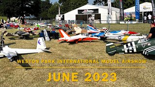 Weston Park International Model Airshow Overview June 2023 [upl. by Alliuqaj]