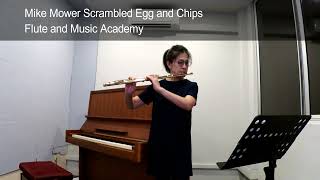 Flute ABRSM Grade 1 from 2022 C2 Mike Mower Scrambled Egg and Chips [upl. by Molini]