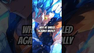 Why Gogeta Smiled While Fighting With Brolly  Dragon Ball Super  shorts dbs dragonball goku [upl. by Charleen]