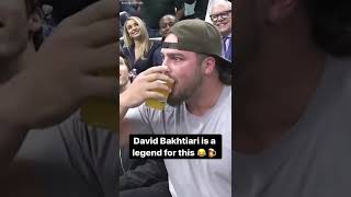 We know Packers OL David Bakhtiari is excited for internationalbeerday today 🍻 [upl. by Grannia]