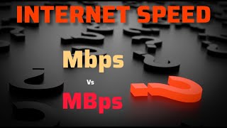 Decoding Internet Speeds Know Difference Between Mbps and MBps  Mbps vs MBps [upl. by Alisander]