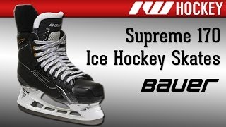 Bauer Supreme 170 Ice Hockey Skate Review [upl. by Small]