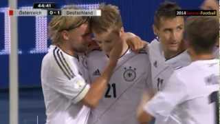 Österreich Deutschland 01 Marco Reus ard WM 2014 Qualifikation [upl. by Alywt484]