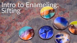 Intro to Enameling  Sifting [upl. by Ivory]