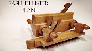 021 Sash fillister plane  building process Woodworking [upl. by Evets149]