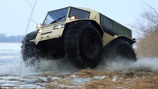 Extreme Off Road Russian Amphibious SHERP Vehicle [upl. by Sloane]