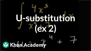 substitution rational function  AP Calculus AB  Khan Academy [upl. by Nykal]