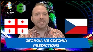 Georgia vs Czechia Prediction 🇬🇪🇨🇿  Euro 2024 Predictions June 22 [upl. by Seed]