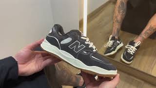 NEW BALANCE NUMERIC TIAGO LEMOS 1010 PRETO BEGE [upl. by Grenville197]