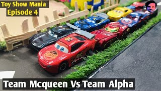 Mcqueen and Alpha Race  Episode 4  ToyShowMania [upl. by Norby818]