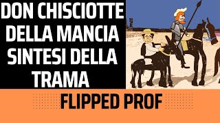 DON CHISCIOTTE DELLA MANCIA sintesi della TRAMA con i disegni e le animazioni di Flipped Prof [upl. by Htebzil]