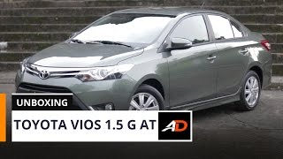 Toyota Vios 15 G AT  AutoDeal Unboxing [upl. by Eelek942]