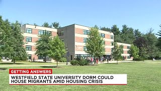 Westfield State students movein as migrant housing crisis continues [upl. by Fusco]