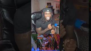 KAI CENAT REACTS TO quotWOMANquot BY VEDESH SOOKOO viral music kaicenatreacts kaicenat newsong t [upl. by Esinyl760]