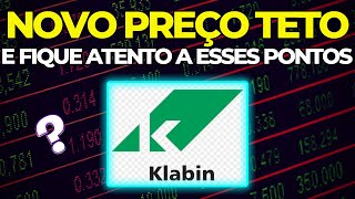 KLABIN NOVO PREÇO TETO pós ANÚNCIO de BONIFICAÇÃO ações KLBN11 KLBN4 KLBN3 [upl. by Nnylirej715]