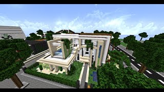 Minecraft  Maisons Modernes des abonnés 50x50 n°1 [upl. by Sinegra169]