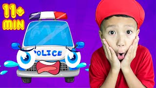 Boo Boo Car  More Nursery Rhymes amp Kids Songs [upl. by Waligore]