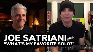 Joe Satriani Talks About His Favorite Guitar Solo [upl. by Anaicul740]