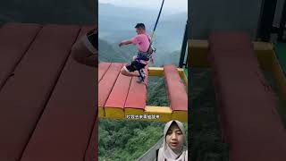 So berani travel bungeejumping adventure bungeejump fun bungee zipline bunjeejumping [upl. by Yerrok]