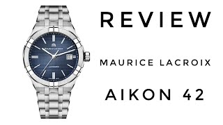 REVIEW  Maurice Lacroix Aikon 42mm [upl. by Llehcar382]