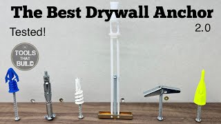 The Best Drywall Anchor Plug Inserts  Tested [upl. by Gatias345]