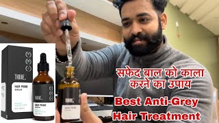 Tackling Premature Greys  Best AntiGrey Hair Treatment GreyHairSerum greyhaircare ThriveCo [upl. by Htebazile450]