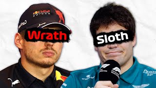 The 7 Deadly Sins as F1 Drivers [upl. by Norved]