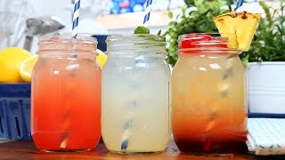 3 Homemade Lemonade Recipes [upl. by Gnuy872]