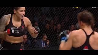 Amanda Nunes vs Germaine de Randamie  Standup exchanges [upl. by Schacker225]