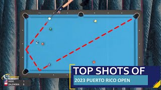 2023 PUERTO RICO OPEN  TOP SHOTS  EVER WONDERED POOL [upl. by Drofnats]