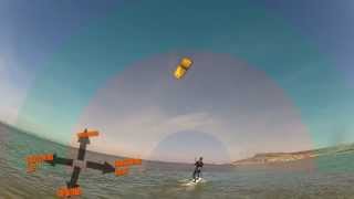 Kitesurfing lesson how to water start [upl. by Fleck]