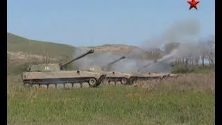 2S1 Gvozdika 122mm Selfpropelled Howitzer [upl. by Eenafets]