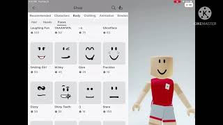 80 robux shopping spree Roblox [upl. by Alhahs]