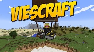 Дирижабли в minecraft Viescraft мод [upl. by Dyanne491]