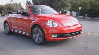 2014 VW Beetle Convertible  Review and Road Test [upl. by Rogovy]