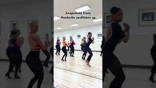 Some highlights from Rockette auditions 👯‍♀️💓 What was your favorite part [upl. by Ledeen]