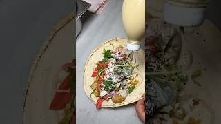 Best falafel wrap in newyork streetfood falafel newyork [upl. by Ambrosia]