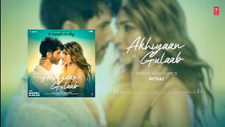 Akhiyaan Gulaab  Shahid kapoor Kriti Sanon  Mitraz  Loop [upl. by Ahsitniuq934]