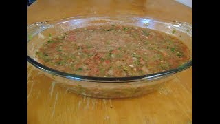 Salsa Cruda para Pollo Asado  Pollo Frito  Carnitas  Carne Asada  Para Botanear [upl. by Chae153]