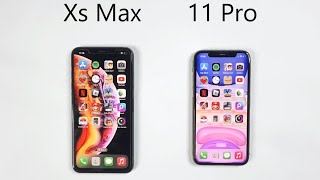 iPhone XS Max vs iPhone 11 Pro  SPEED TEST [upl. by Burdett949]