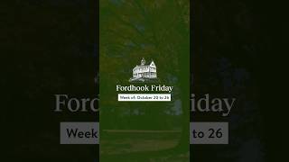 Fordhook Friday October 20 to 26 [upl. by Draned]