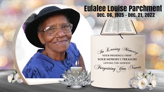 Stream 2 Funeral Service For Eulalee Parchment At CALVARY ASSEMBLY OF GOD Frenchman [upl. by Oilerua182]