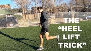 IMPROVE RUNNING FORM TECHNIQUE HEEL LIFT TIP BY COACH SAGE CANADAY [upl. by Eikkin]