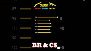 quotPro Sensitivity Settings Revealedquot shorts freefire shortsfeed freefireclips freefiretips [upl. by Berni979]